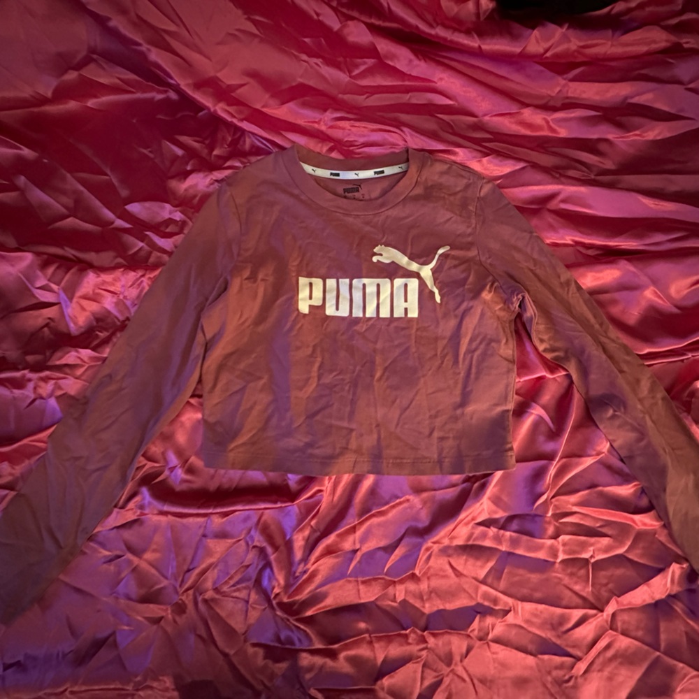 Puma Pink long sleeve Top